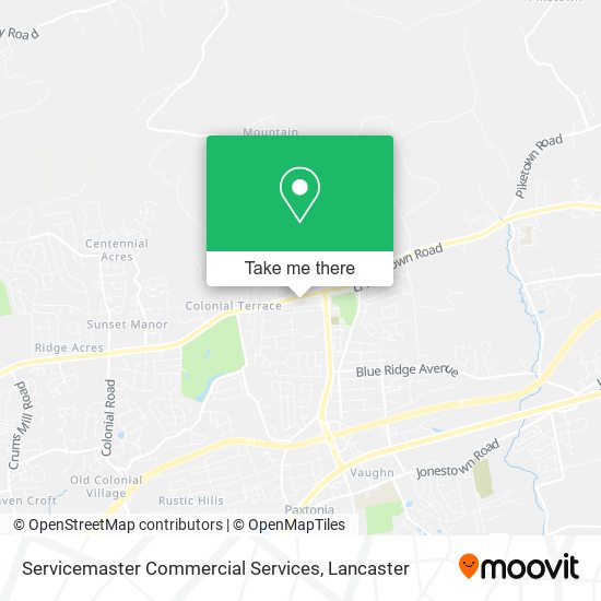 Mapa de Servicemaster Commercial Services