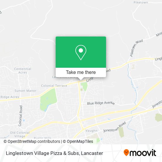 Mapa de Linglestown Village Pizza & Subs