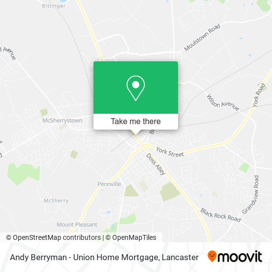 Andy Berryman - Union Home Mortgage map