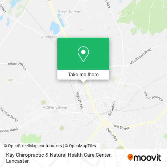 Kay Chiropractic & Natural Health Care Center map