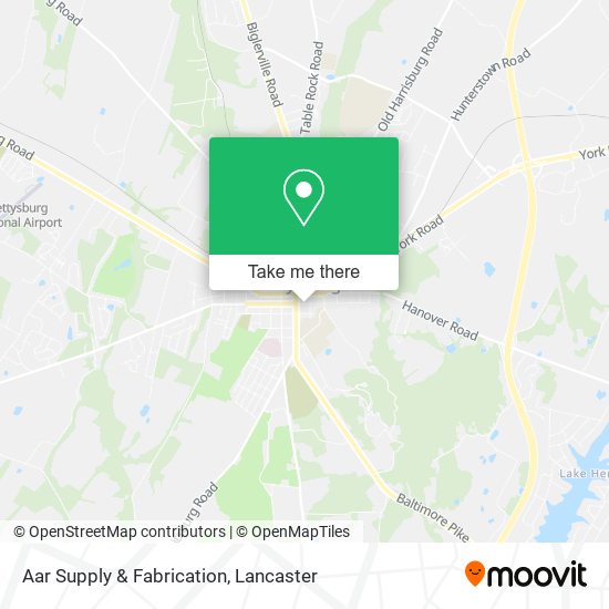 Mapa de Aar Supply & Fabrication