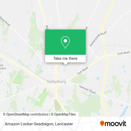 Amazon Locker-Seadragon map
