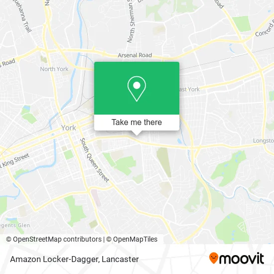 Amazon Locker-Dagger map