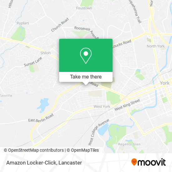 Amazon Locker-Click map