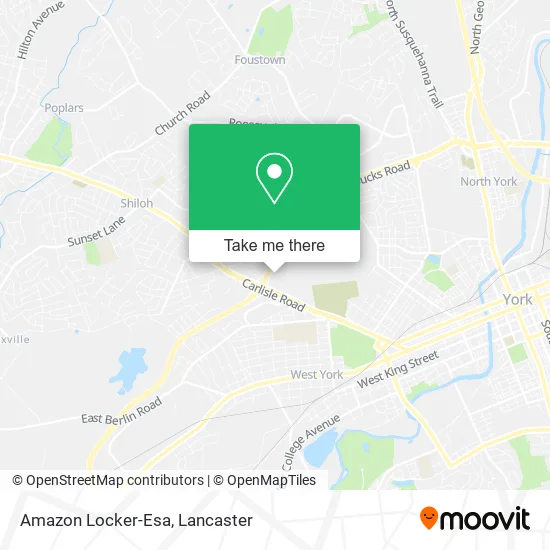 Amazon Locker-Esa map