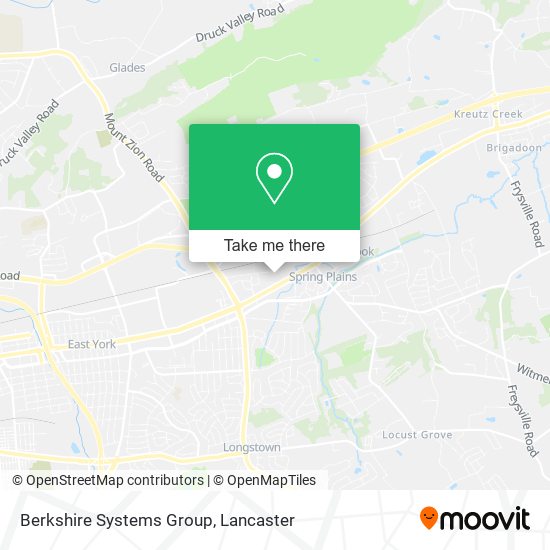 Berkshire Systems Group map