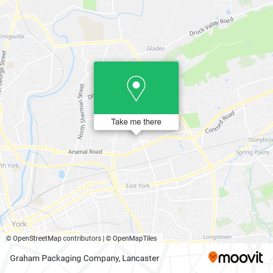 Graham Packaging Company map