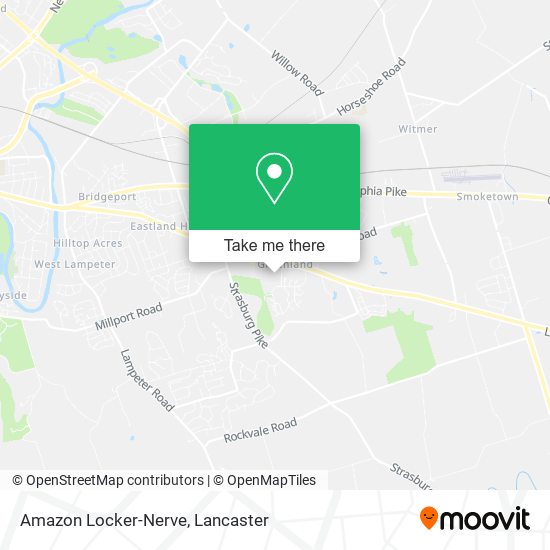 Amazon Locker-Nerve map