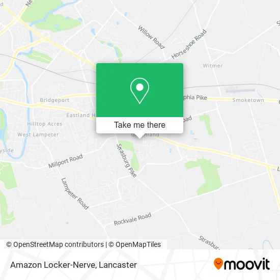 Mapa de Amazon Locker-Nerve