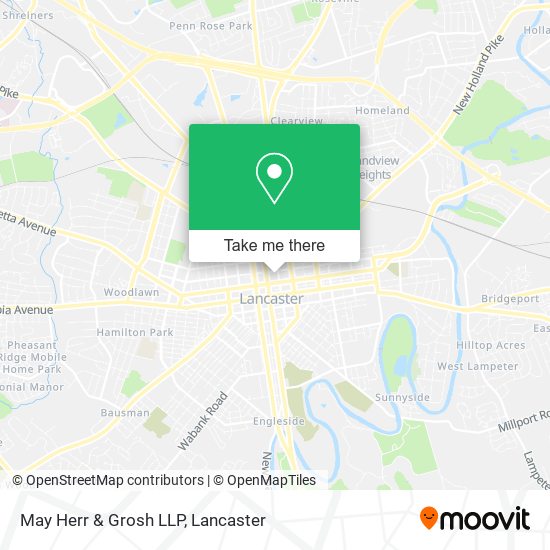 May Herr & Grosh LLP map