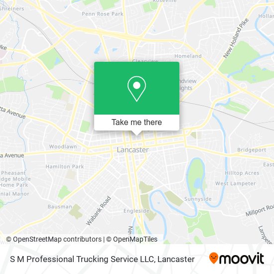 S M Professional Trucking Service LLC map