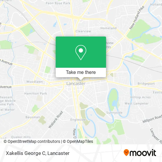Xakellis George C map