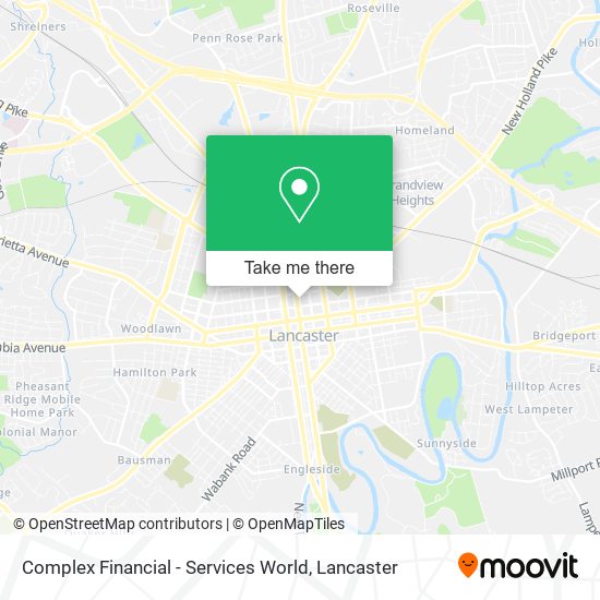 Mapa de Complex Financial - Services World