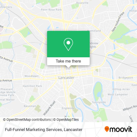 Full-Funnel Marketing Services map