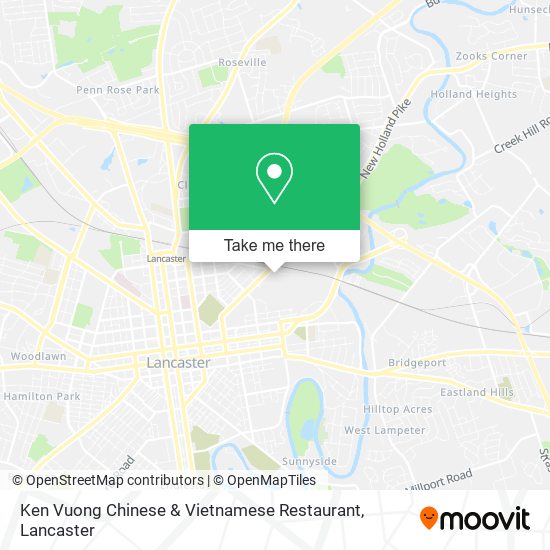 Mapa de Ken Vuong Chinese & Vietnamese Restaurant
