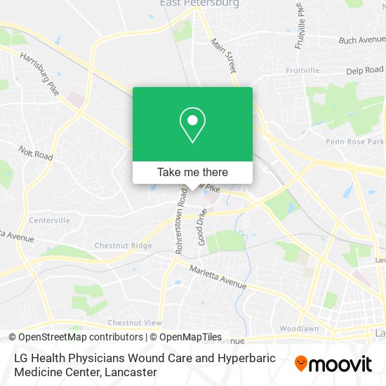 LG Health Physicians Wound Care and Hyperbaric Medicine Center map