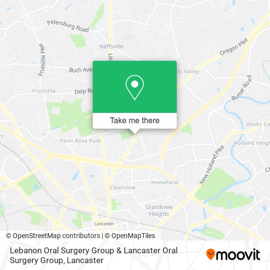 Mapa de Lebanon Oral Surgery Group & Lancaster Oral Surgery Group