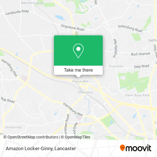 Amazon Locker-Ginny map