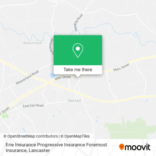 Erie Insurance Progressive Insurance Foremost Insurance map