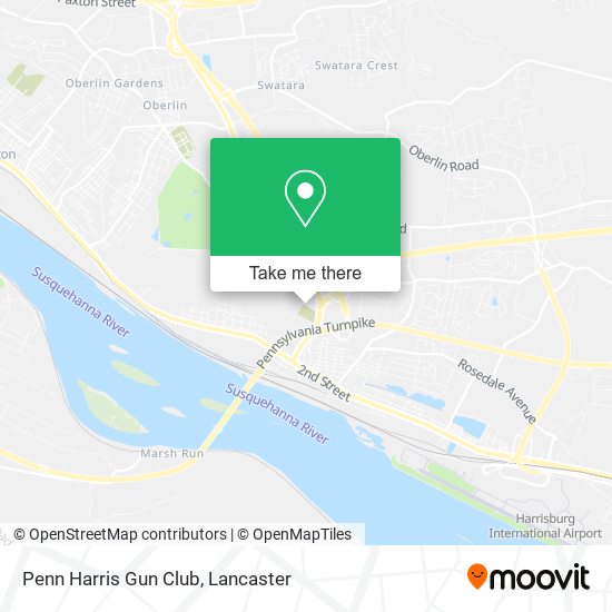 Mapa de Penn Harris Gun Club