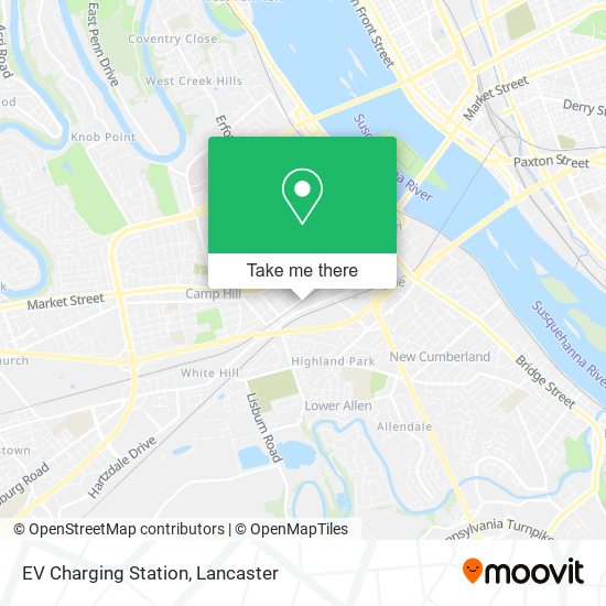 EV Charging Station map