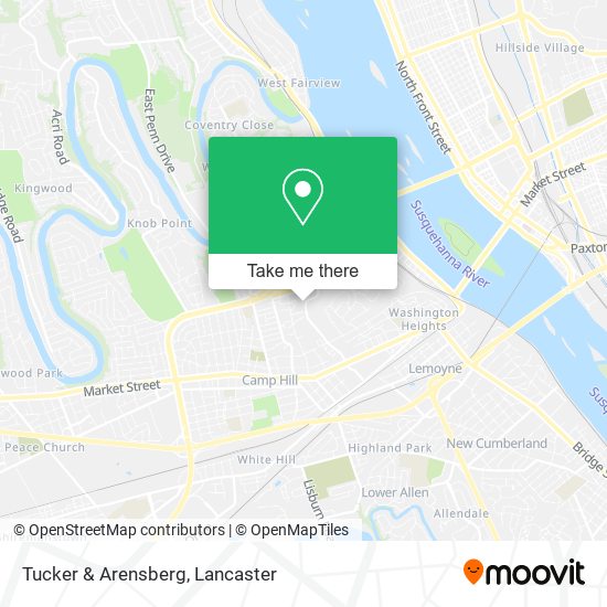 Mapa de Tucker & Arensberg