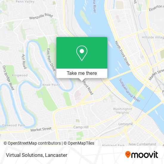 Virtual Solutions map