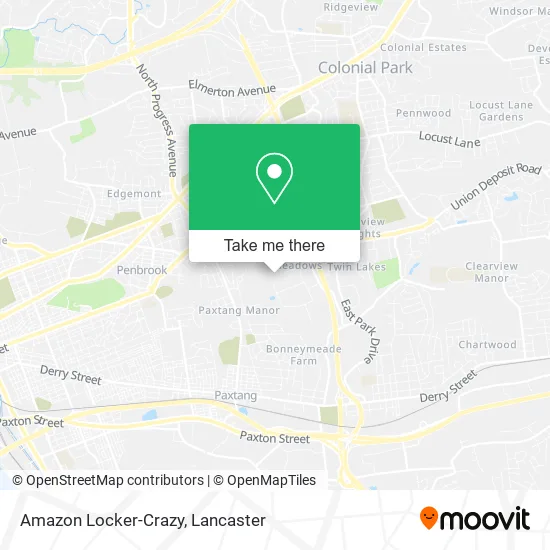 Amazon Locker-Crazy map