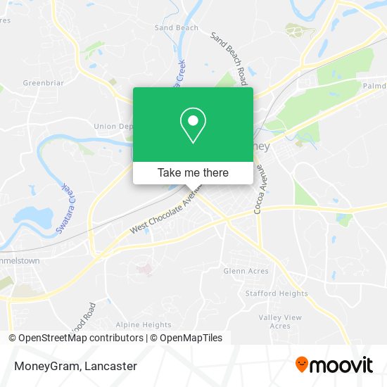 MoneyGram map