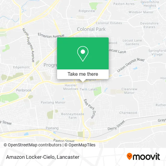 Amazon Locker-Cielo map