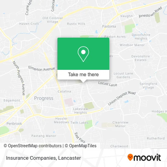 Insurance Companies map