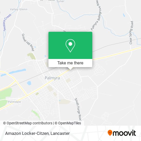 Amazon Locker-Citzen map