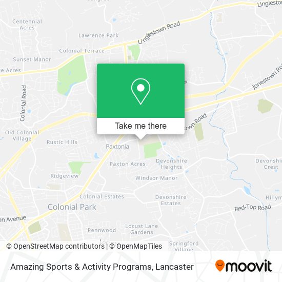 Amazing Sports & Activity Programs map