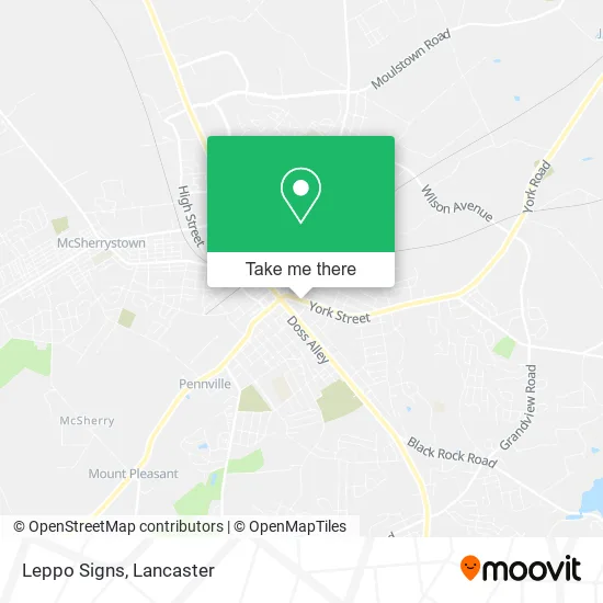 Leppo Signs map