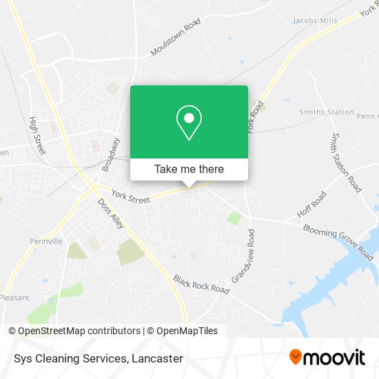 Sys Cleaning Services map