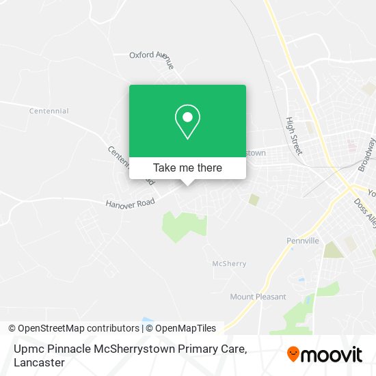 Mapa de Upmc Pinnacle McSherrystown Primary Care