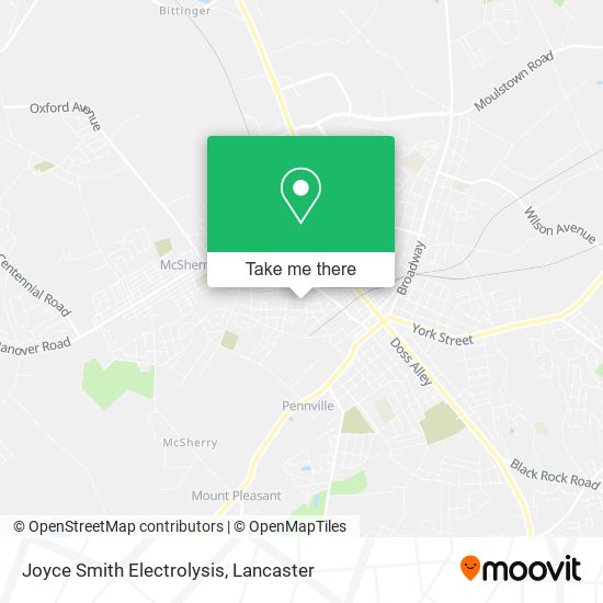 Joyce Smith Electrolysis map