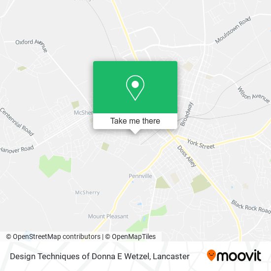 Design Techniques of Donna E Wetzel map