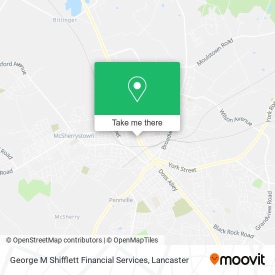 Mapa de George M Shifflett Financial Services