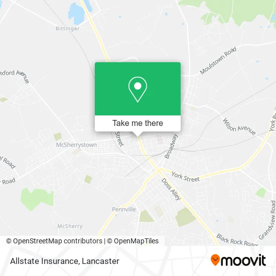 Allstate Insurance map