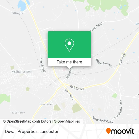 Duvall Properties map