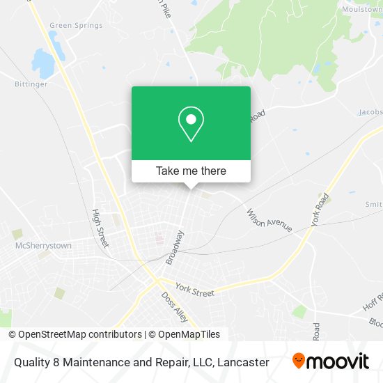 Mapa de Quality 8 Maintenance and Repair, LLC