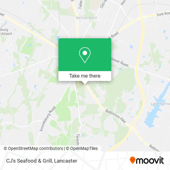 CJ's Seafood & Grill map