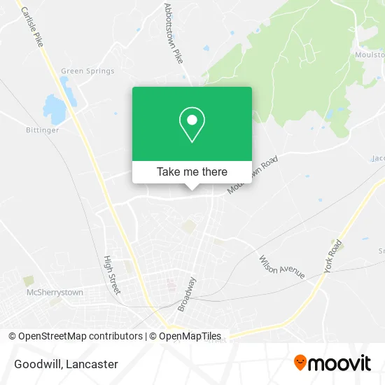 Goodwill map