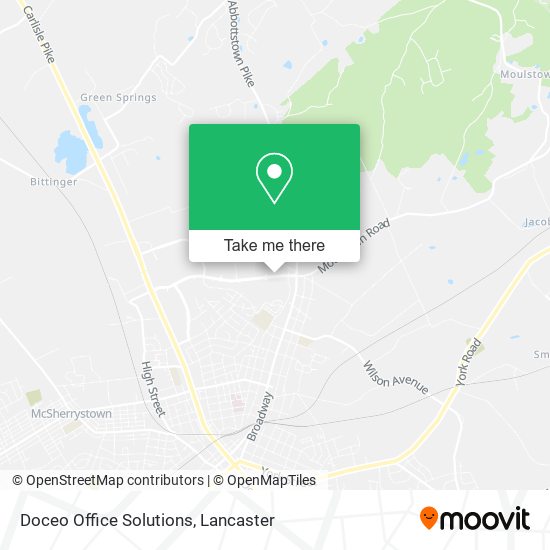 Doceo Office Solutions map
