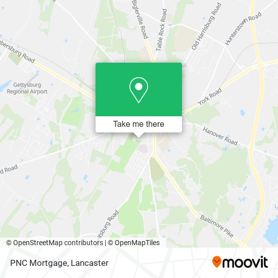 Mapa de PNC Mortgage
