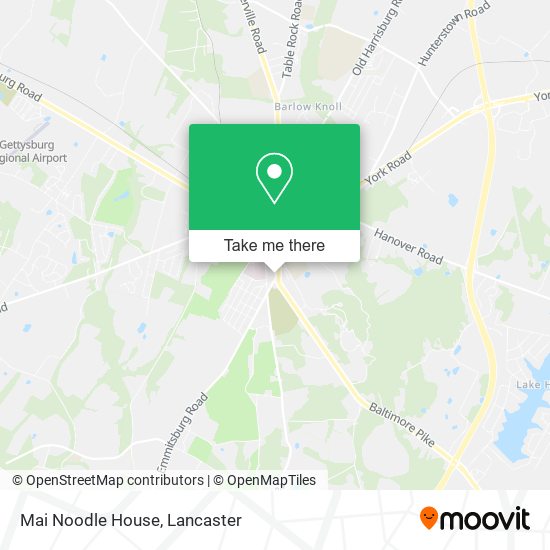 Mapa de Mai Noodle House