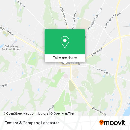 Mapa de Tamara & Company