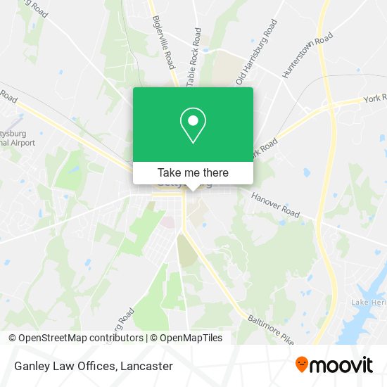 Mapa de Ganley Law Offices