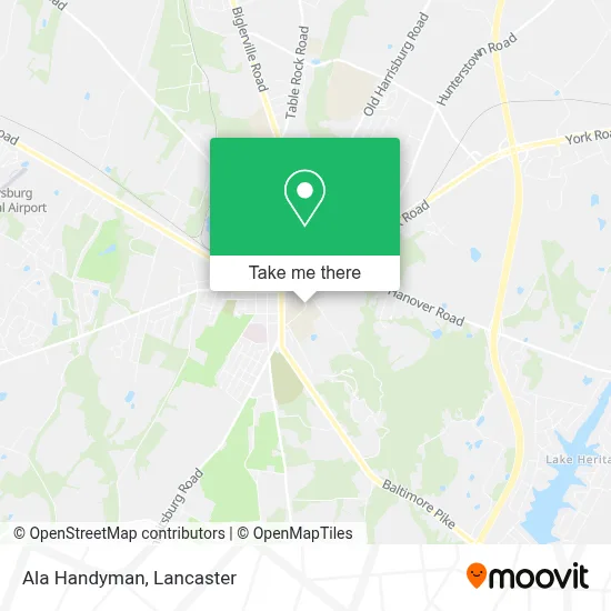 Ala Handyman map